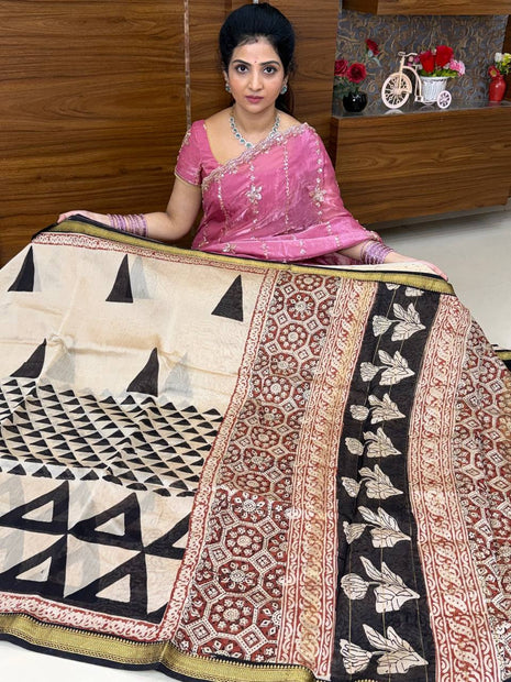 Pure Maheshwari Silk