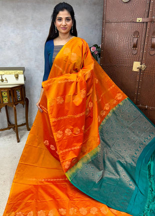 Border Less Kanchi Silk
