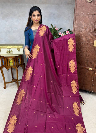 Mulberry Saree
