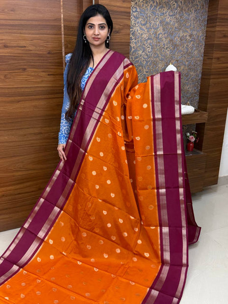 Retta Patta Border Silk