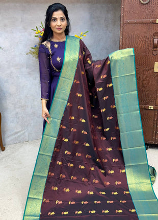 Premium Kanchi Gold Zari
