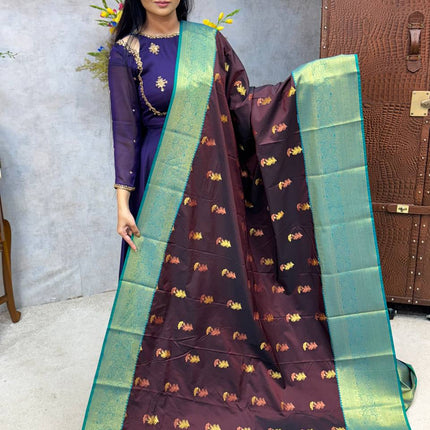 Premium Kanchi Gold Zari