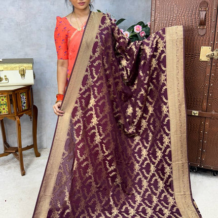 Pure Georgette Banarasi