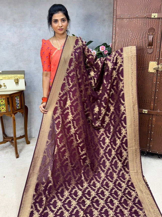 Pure Georgette Banarasi