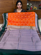Premium Kanchi Silver Zari