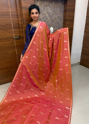 Border Less Kanchi Silk