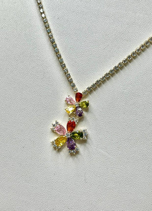 Stone Chain with Earring