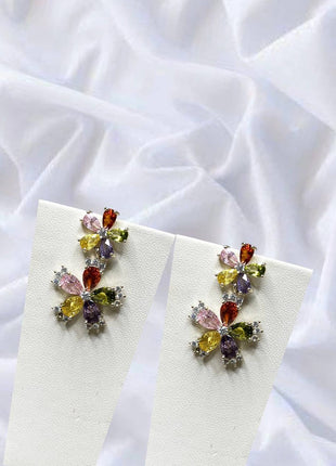 Stone Chain with Earring