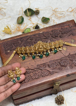 Temple With Choker Necklace Jewellery