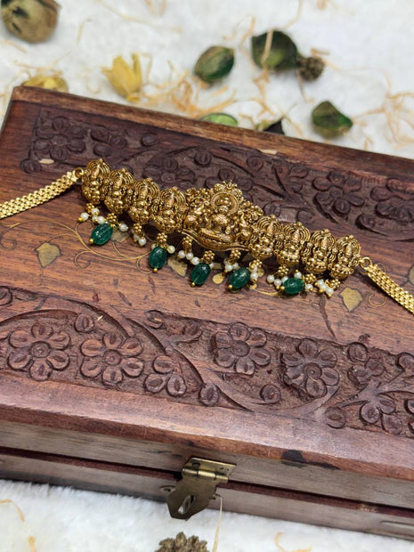 Temple With Choker Necklace Jewellery