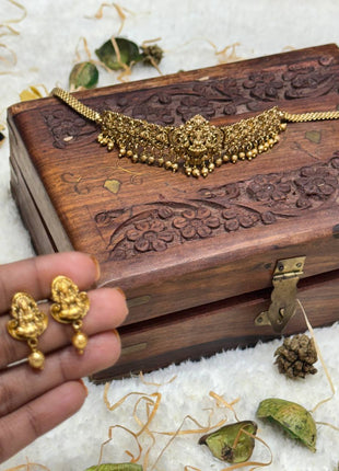 Temple With Choker Necklace Jewellery