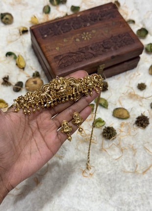 Temple With Choker Necklace Jewellery