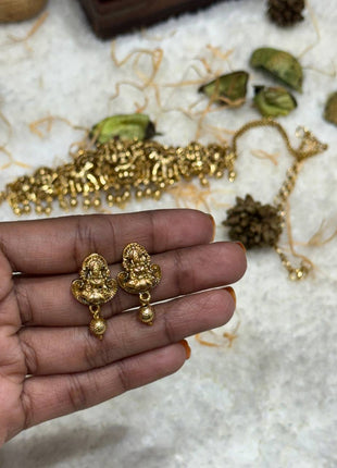 Temple With Choker Necklace Jewellery