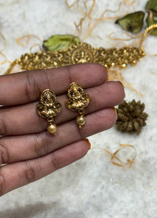 Temple With Choker Necklace Jewellery