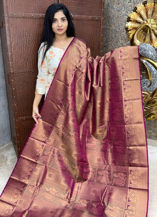 Premium Kanchi Gold Zari