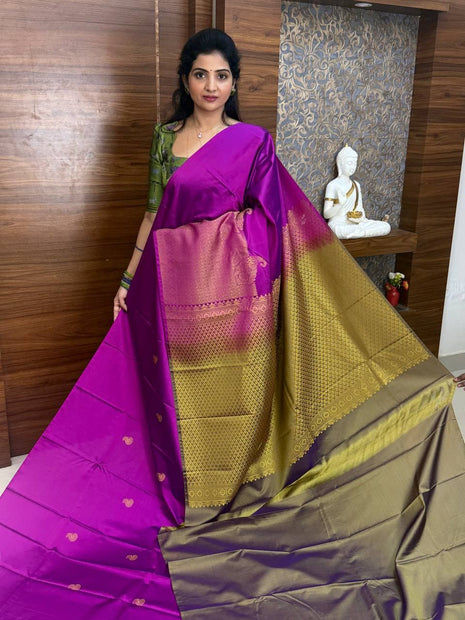 Premium Kanchi Gold Zari