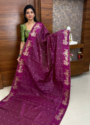 Semi Raw Silk