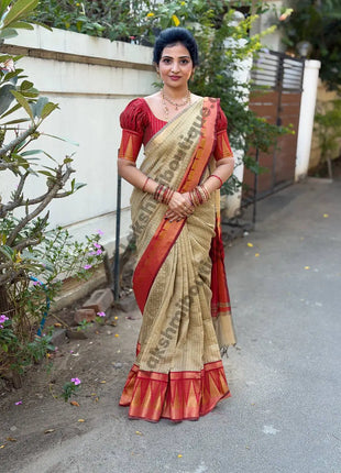 Semi Raw Silk