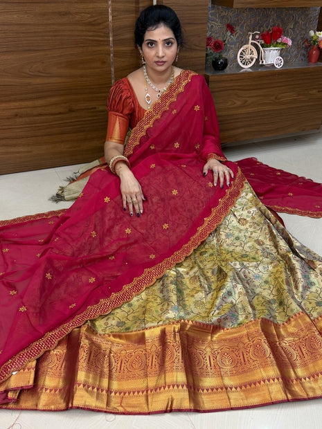 Half Saree ( Unstitched)