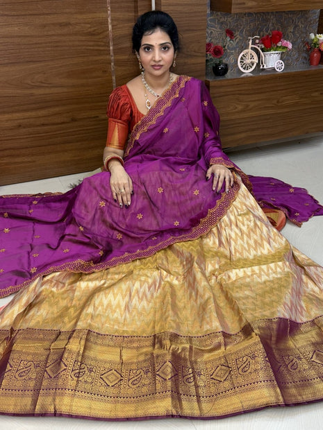 Half Saree ( Unstitched)