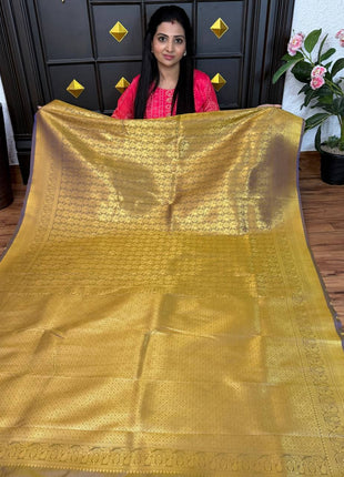 Kanchi Silk Gold Zari
