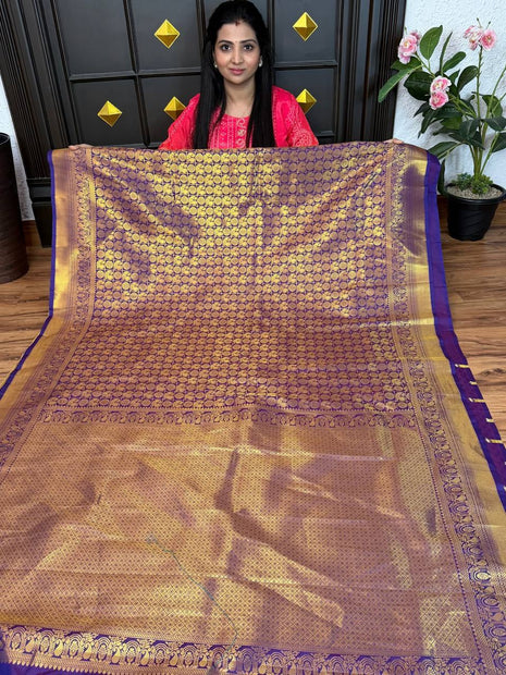 Kanchi Silk Gold Zari