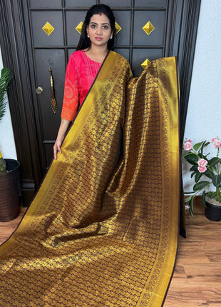 Kanchi Silk Gold Zari