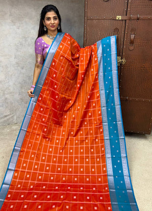 Premium Kanchi Silver Zari