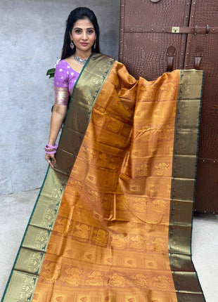 Premium Kanchi Gold Zari