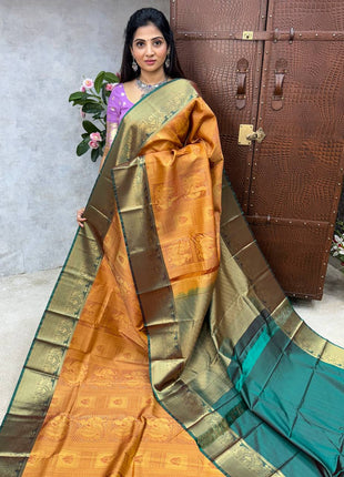 Premium Kanchi Gold Zari