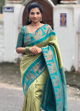 Semi kanchipuram Silk