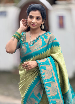 Semi kanchipuram Silk