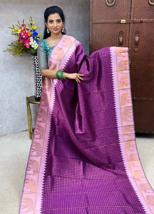 Semi kanchipuram Silk