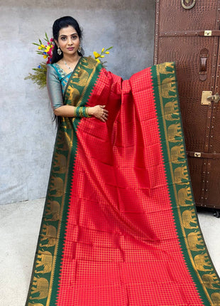 Semi kanchipuram Silk
