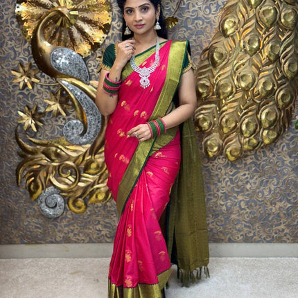 Premium Kanchi Gold Zari