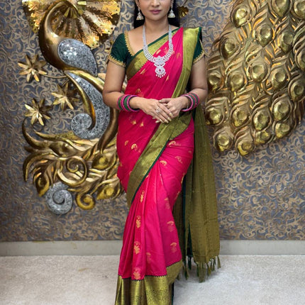 Premium Kanchi Gold Zari