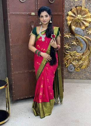 Premium Kanchi Gold Zari