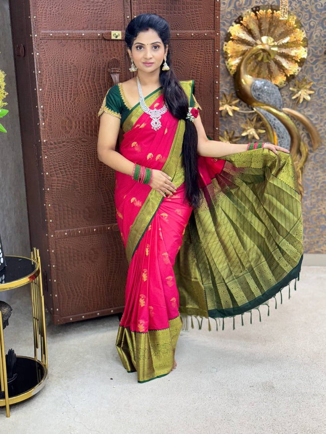 Premium Kanchi Gold Zari