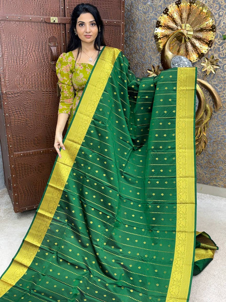 Kanchi Silk Gold Zari