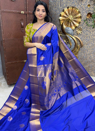 Kanchi Silk Gold Zari