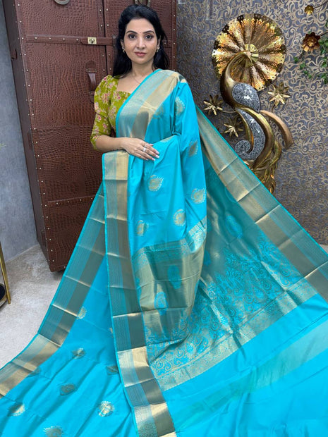 Kanchi Silk Gold Zari