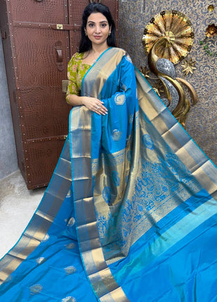Kanchi Silk Gold Zari