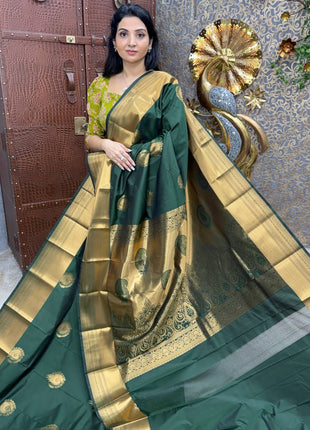 Kanchi Silk Gold Zari