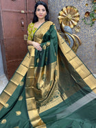 Kanchi Silk Gold Zari