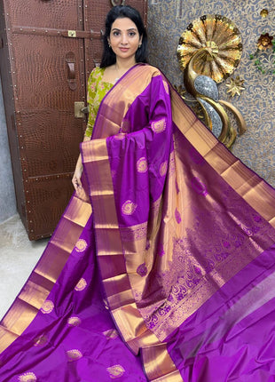 Kanchi Silk Gold Zari