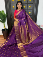 Kanchi Silk Gold Zari