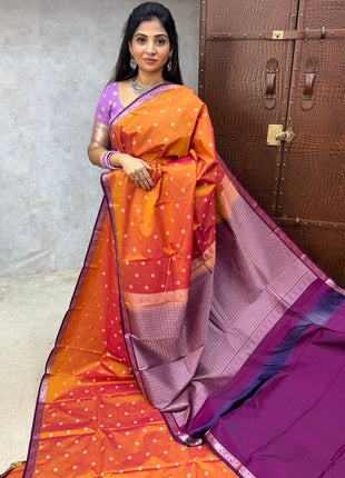 Border Less Kanchi Silk