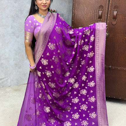 Pure Georgette Banarasi