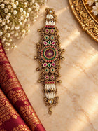 Women's Gold-Tone Ethnic Bracelet Watch