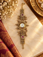 Women's Gold-Tone Ethnic Bracelet Watch